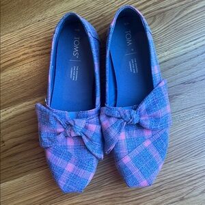 TOMS Women’s Plaid Flats